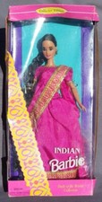 Barbie INDIAN Inde INDIENNE DOLLS of the WORLD poupée du monde 1995 Mattel 14451