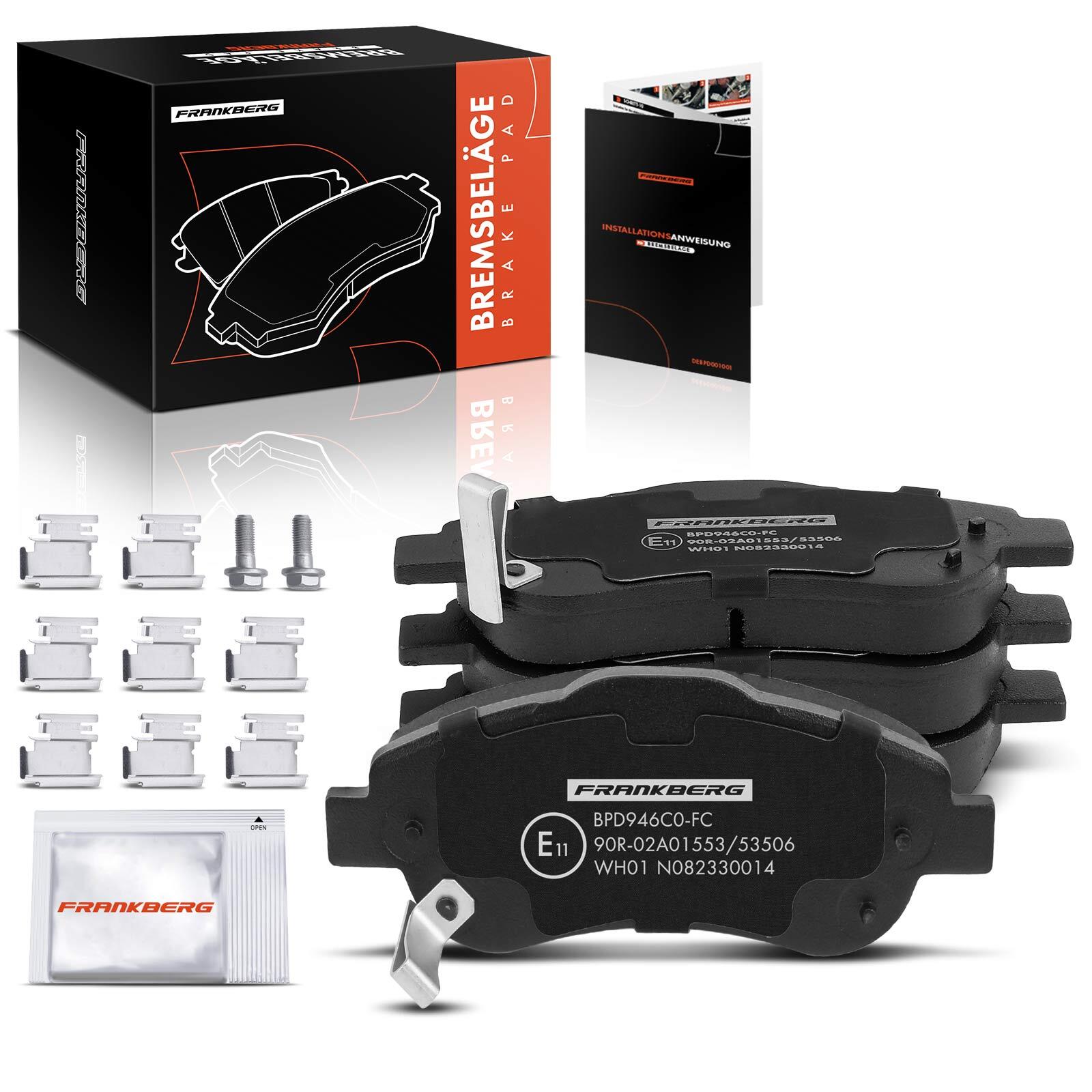 Frankberg Front Brake Pads Set for Honda CR-V MK II RD III RE IV RM 45022T1EG00