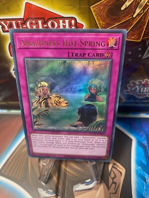 Yu-Gi-Oh! Amazoness Hot Spring BLCR-EN039 Ultra Rare 1st Edition English NM