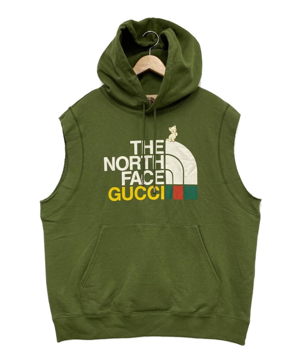 たまJさん専用★THE NORTH FACE×GUCCI プルオーバー Buy Gucci x The North Face Web Print Hoodie 'Black' - 651724 XJDCM