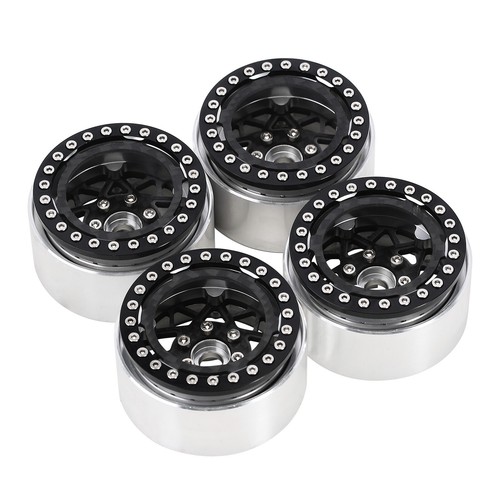 INJORA Offset -Llantas Beadlock de 10 mm 1,9" para Axial SCX10 Traxxas TRX4, W1952 - Imagen 8 de 9