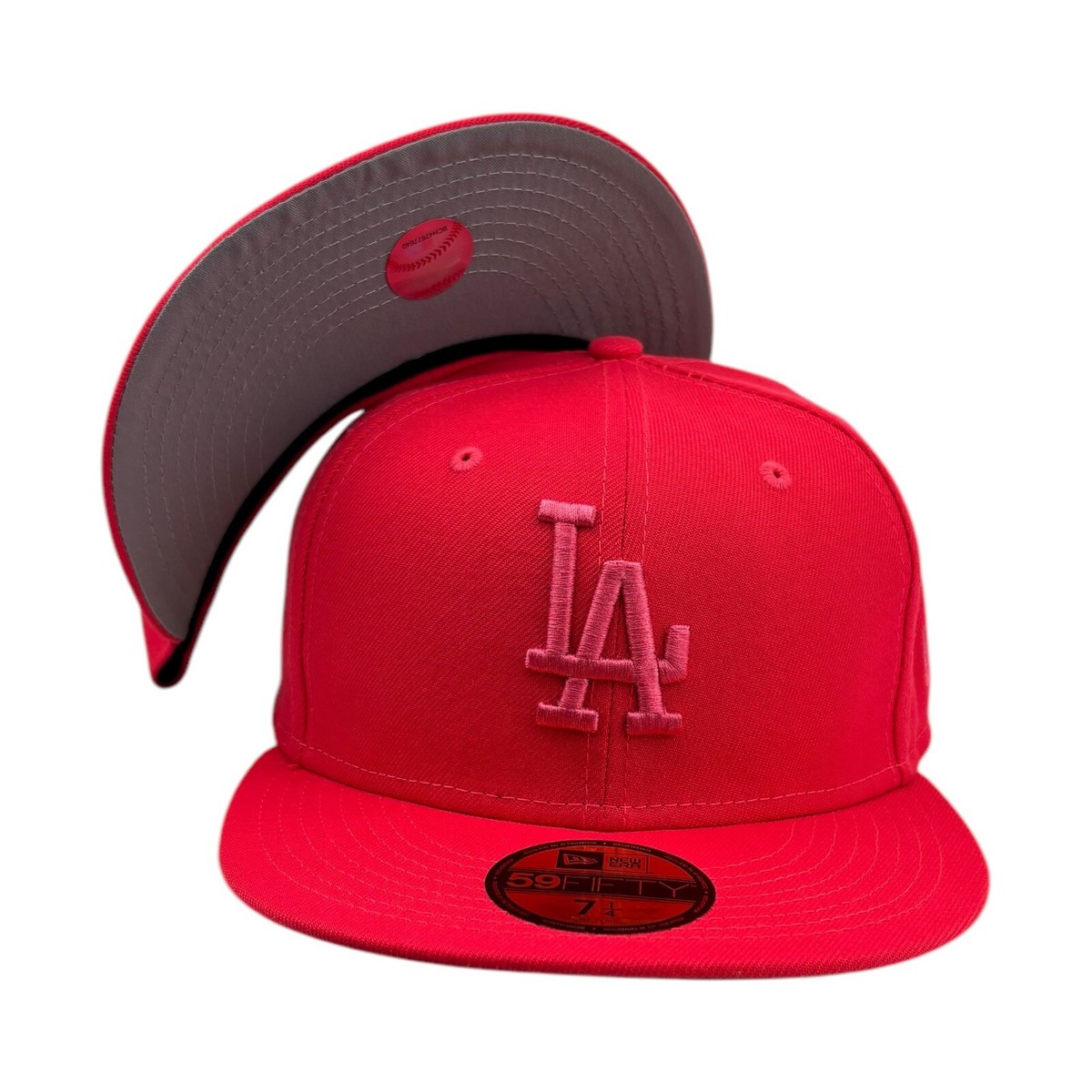 Los Angeles Dodgers Spring color New Era 59Fifty fitted hat cap