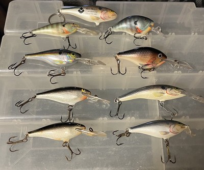 Leurre Rapala Vintage Shad Rap SR-7 Pearl White - Balsa Grand Fond - Irlande