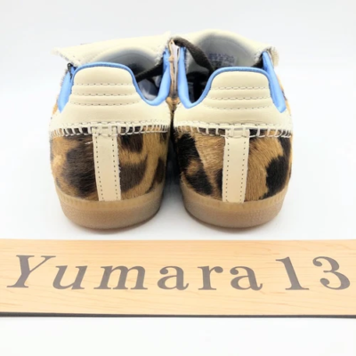 Wales Bonner × adidas Samba Pony Leo Low Dark Brown IE0578 Men's