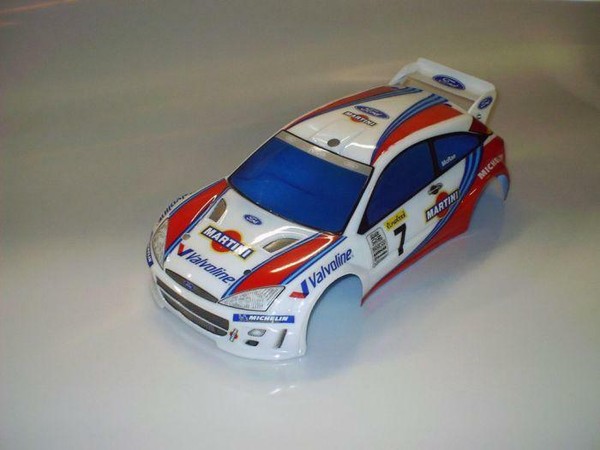 0054 - Ford Focus Rally 1/10 Scale RC Body Clear 200mm Traxxas 4tec Tamiya for sale online | eBay