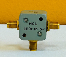 Mini-Circuits ZEDC15-5-1 1-1000 MHz, 15 dB, SMA, Directional Coupler. Tested 