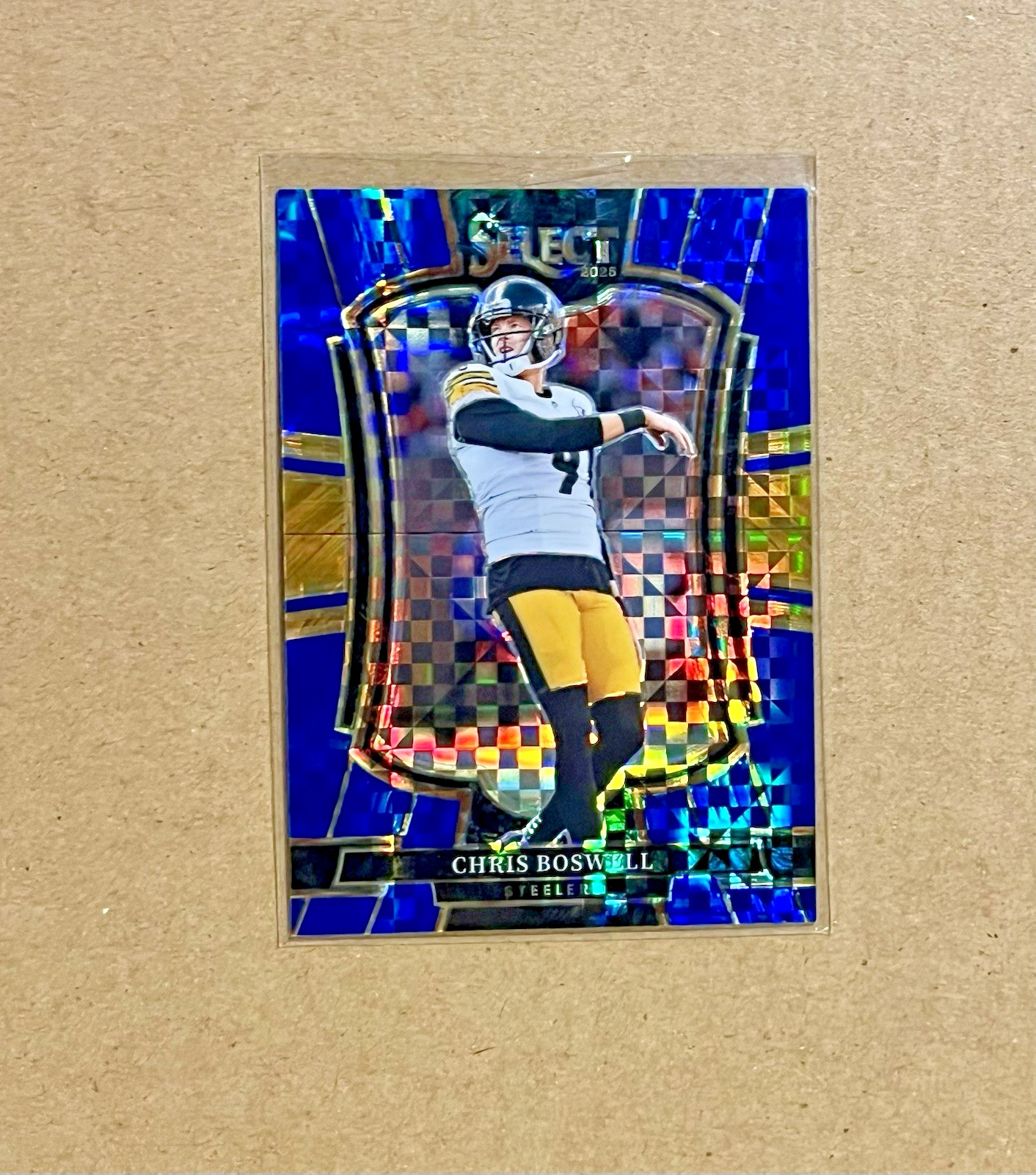 2025 Panini Select Chris Boswell Blue /175 #151 Pittsburgh Steelers