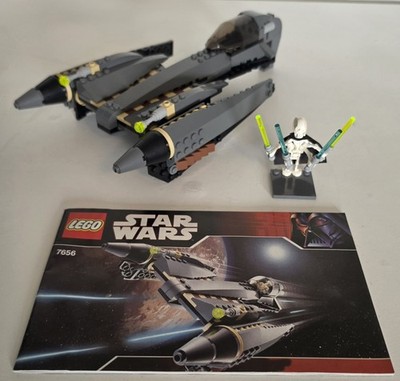 LEGO Star Wars General Grievous Starfighter 7656 Set mit Minifigur, Anleitung