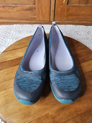 Merrell Shoes Women s Size 7 Teal/Lilac Ceylon Slip On Performance Footwear