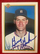 Greg Gohr 1990 Bowman #347 Detroit Tigers SIGNED Autographed Card