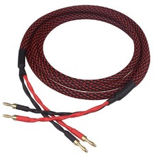 Suitable for HiFi audio speaker cables amplifiers audio connections