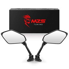 Racing Motorcycle Mirrors, Fairing Rear View Side Mirror Black ZX6R/Z750S