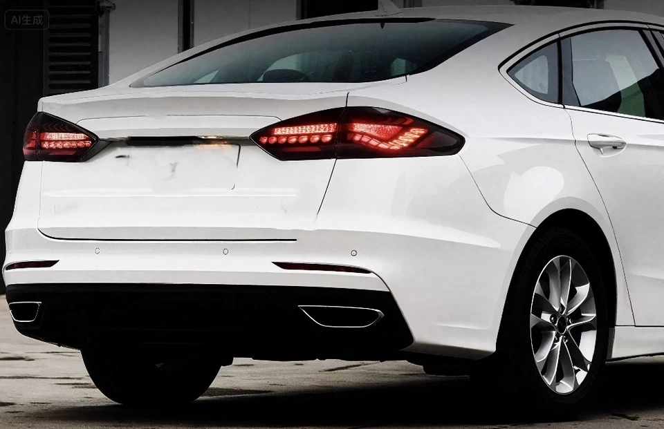 Single LED Taillight For Ford Fusion 13-21 LED DRL Dynamic Turning Signal - Image 2 of 4