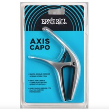 Guitar Capo Ernie Ball Electric Or Acoustic, Silver 100% Genuine