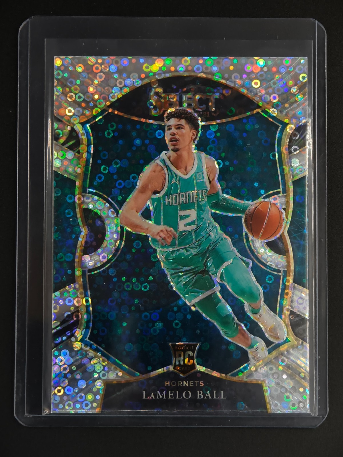 LaMelo Ball 2020-21 Panini Select Basketball RC Disco Concourse [3hk