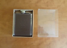 New Two's Company "Candy is Dandy, but Liquor is Quicker" Ogden Nash Flask