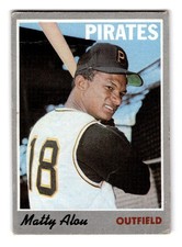 1970 Topps #30 Matty Alou Pittsburgh Pirates