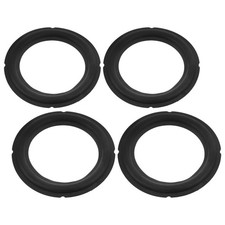 4 Pcs Speaker Rubber Edge Diy Repair Surround Ring Replacement Rings