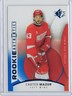 Carter Mazur 2025-26 SP Hockey Rookie Authentics Blue RC 132 Red Wings Fire Sale