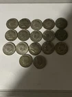 Kennedy Half Dollars 40 Percent Silver Lot Of 17!