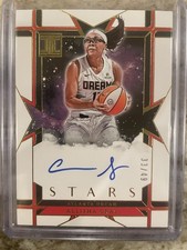 2025 Impeccable WNBA Allisha Gray Stars Signatures Auto /49 SS-AG Atlanta Dream