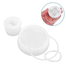  40 Pcs Plastic Barrel Drum Bung Cap Leak-proof Lid for Chemical Storage