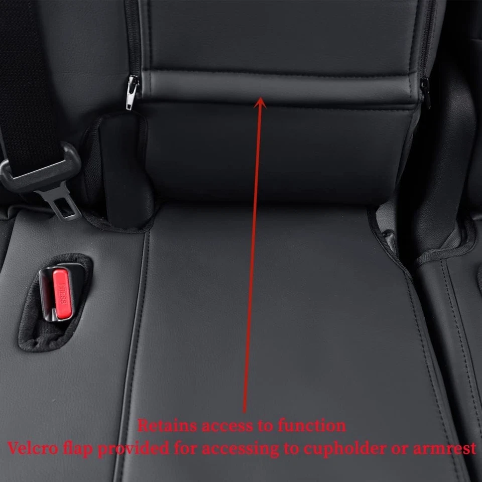 PARA HONDA ODYSSEY MOTOPTES 2011-2025 COCHE CUERO COJÍN 7 ASIENTOS IMPERMEABLE Foto 2 de 4