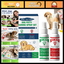Potty Training Spray for Dogs Puppies - Go Here Don't Pee Here Aid, Indoor/O