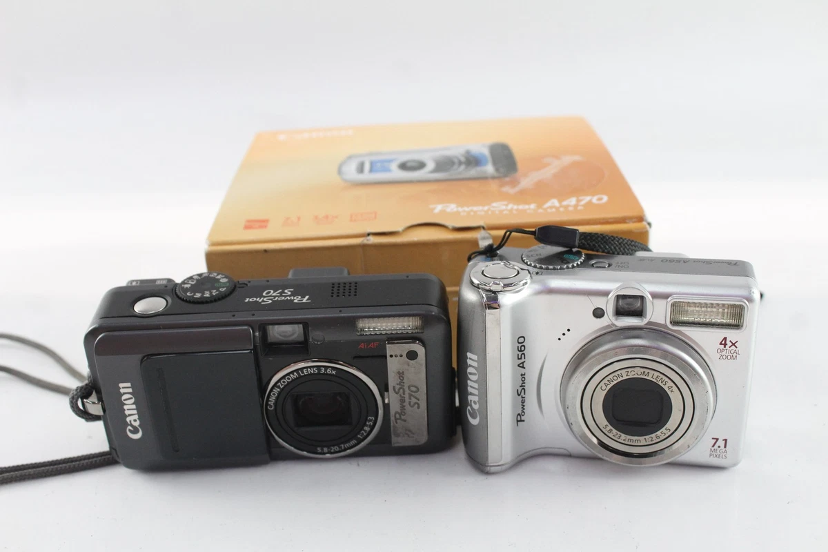 Preços baixos em Câmeras digitais Canon PowerShot A560 | eBay