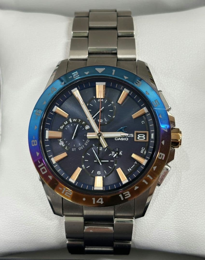 CASIO OCEANUS OCW-T3000C 2AJF Atomic/Radio Controlled Solar Powered From Japan