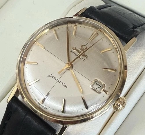 Omega Seamaster Date- 14k Gold Filled - Vintage 1960s - Automatic - Nice!