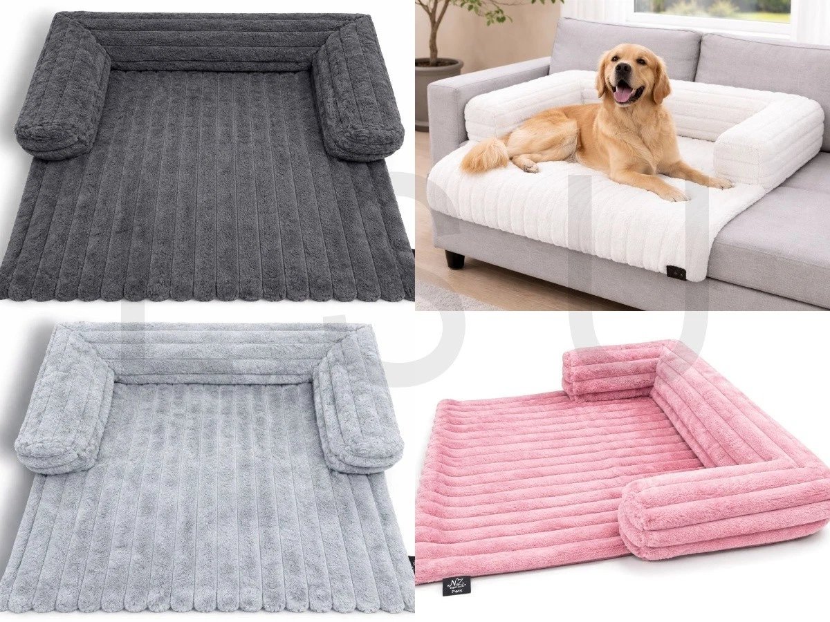 Cord Sofa Pet Bed Square Dog Cat Cushion Soft Waterproof Non Slip Plush Bed
Opens in a new window or