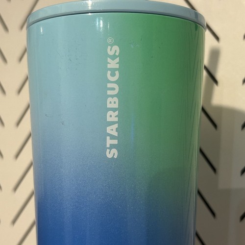 Starbucks 2023 Summer Ombre Prism Gradient Stainless Steel Hot Cold Tumbler 24oz - Picture 8 of 11