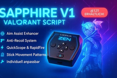 VALORANT SAPPHIREV1 SCRIPT (CRONUS ZEN)