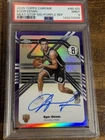 EGOR DEMIN 2025 Topps Chrome #NS-ED Next Stop Rookie Purple Auto /75 PSA 9