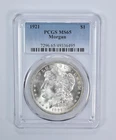 1921 Morgan Silver Dollar MS65 PCGS Blue Label *9528