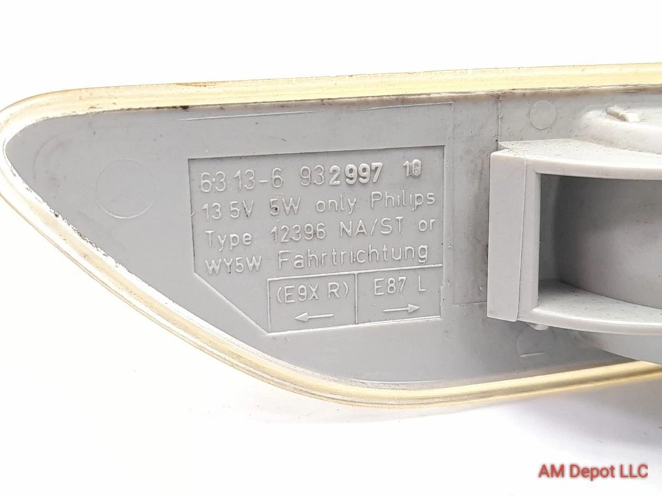 BMW 335xi 335i 328i 328xi E90 E92 2007 guardabarros derecho indicador de señal de giro  Foto 3 de 3