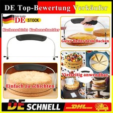 Tortenbodenteiler Kuchen 30,5x16,5cm: verstellbar, mit Wellenschliff–Backzubehör