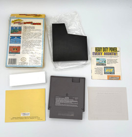 VINTAGE The Adventures of Rocky Bullwinkle &Friends (Nintendo NES) Complete CIB