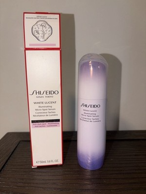 shiseido pure white glutathione Shiseido White Lucent Illuminating Micro-Spot Serum 1.6 fl oz for Dark  Spots