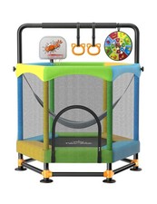 60" Trampoline for Kids, Twinkoo 5FT Fortified Toddler Trampolines with Anti-...
