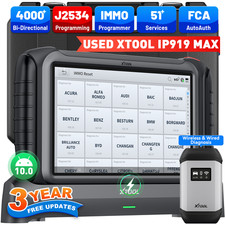USED XTOOL IP919MAX Car Diagnostic Tool J2534...
