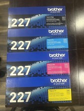 Brother TN227 (CMYBK) High Yield Color Toner 4 Set **SEALED**