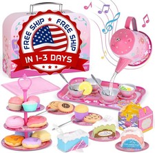 Juego De T  De 53 Piezas Para Ni os Ideal Para 3 Y 5 A os, Juego De Fiesta De T 