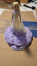 Disney Frozen Princess Elsa Light  Sound Room Glow Night Light Turns Around