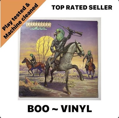 Budgie Bandolier Porky LP Album Vinyl Record 1975 MCF 2723 MCA Records - VG+/EX