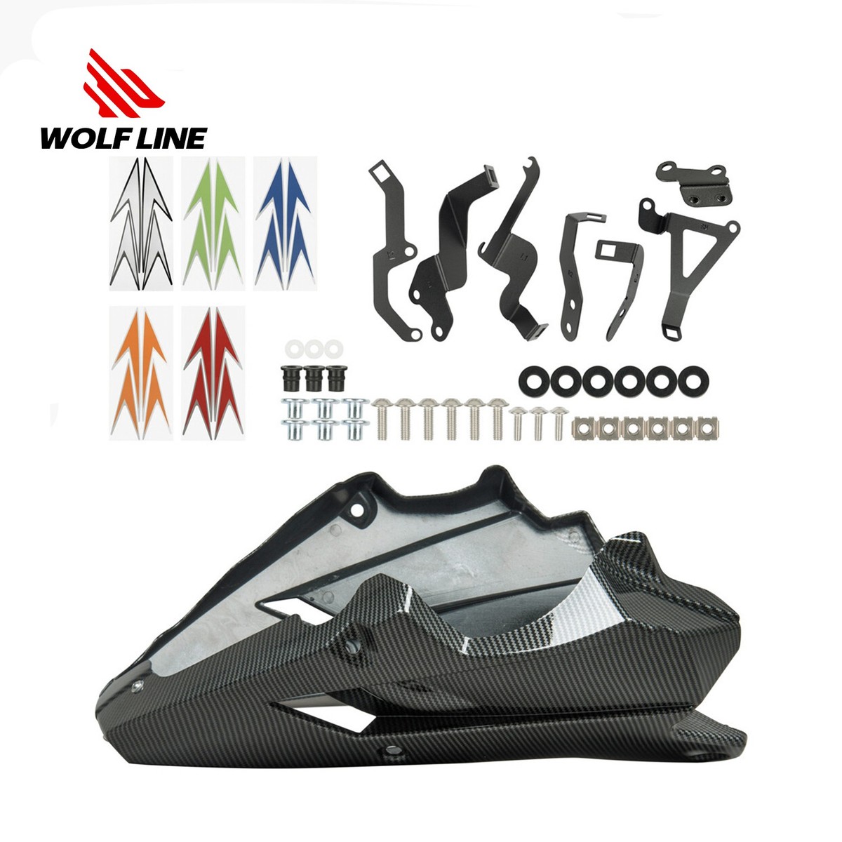 pan様 Engine Spoiler Lower Cowling Frame Belly Pan Guards For