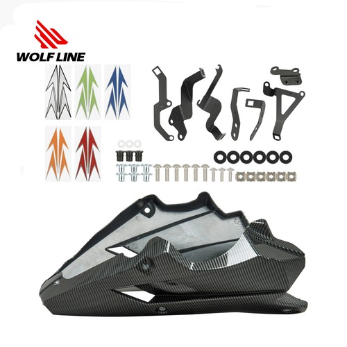 Alerón del motor cubierta inferior marco protectores de vientre para Kawasaki Z 900 Z900 2023 - Imagen 19 de 40