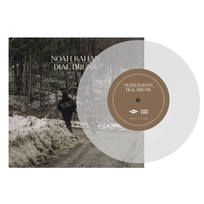 Noah Kahan Zifferblatt betrunken Fuß Post Malone (7'' VINYL) transparent limitiert NEU