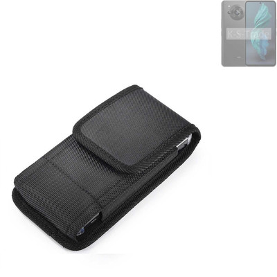 Gürteltasche für Sharp Aquos R7s Handy Schutz Hülle Gürtel Tasche Case